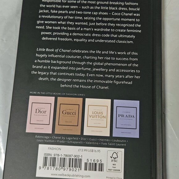 The Little Book of Chanel - by Emma Baxter-Wright - NEW - Picture 2 of 3